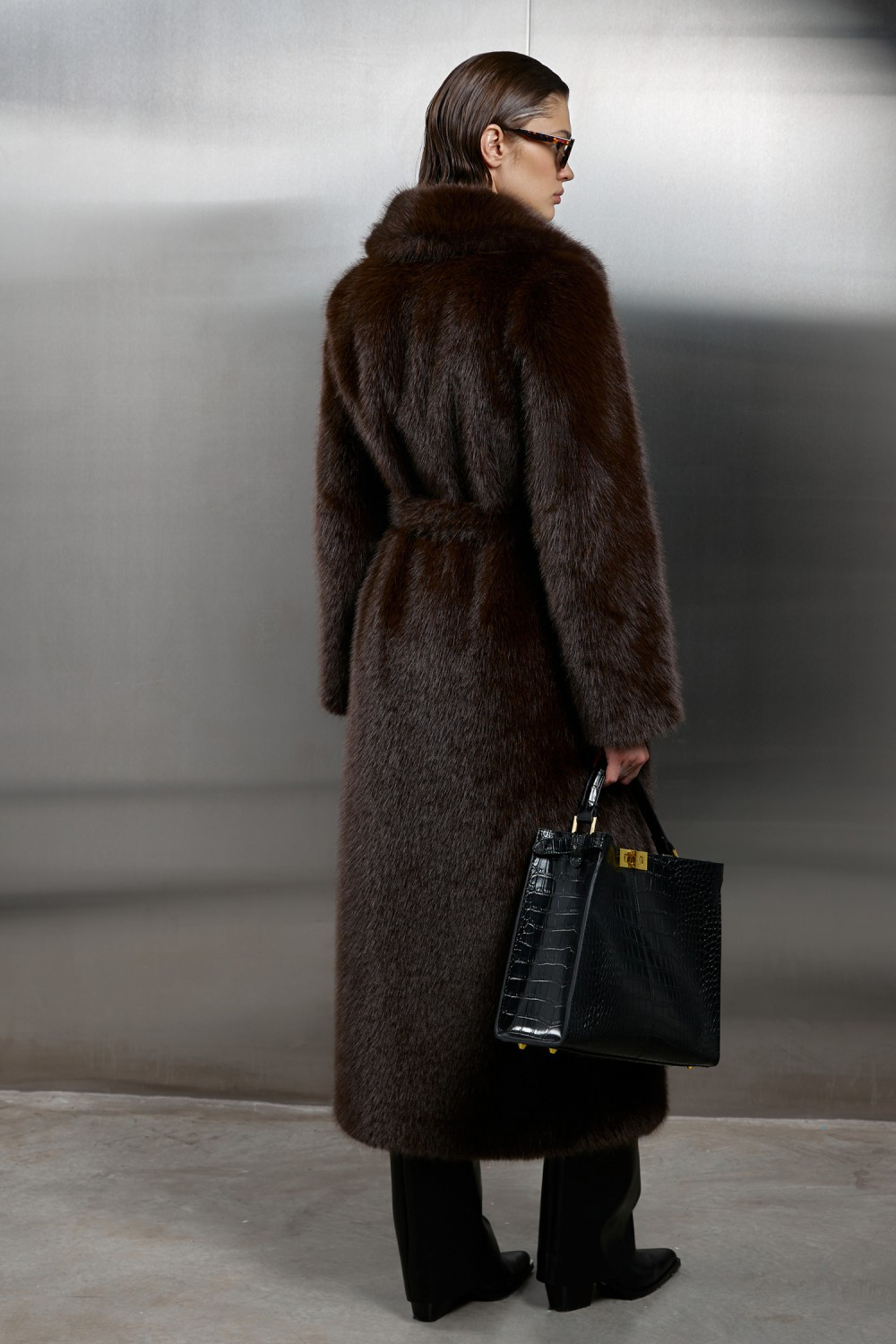 Galena Faux Fur Coat
