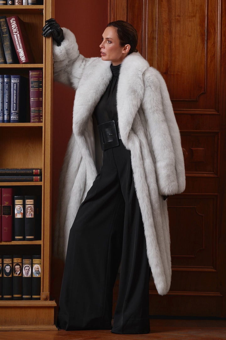 OLGA Fox Fur Coat Natural