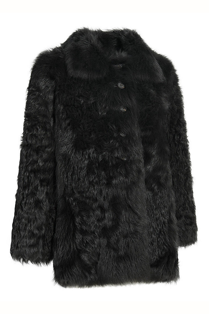 CURVY FONTAINE Shearing Coat