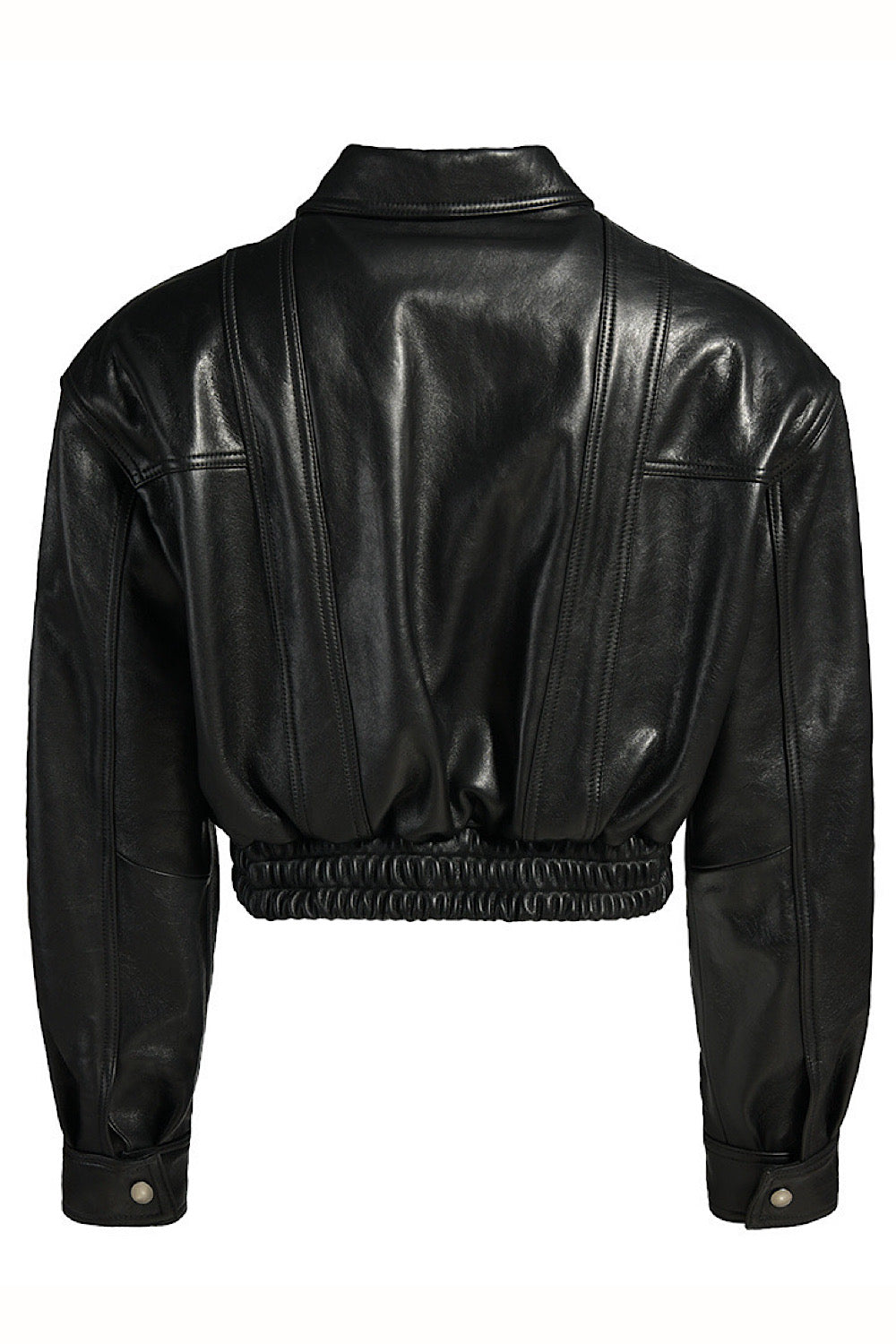 Sereline Leather Jacket Black
