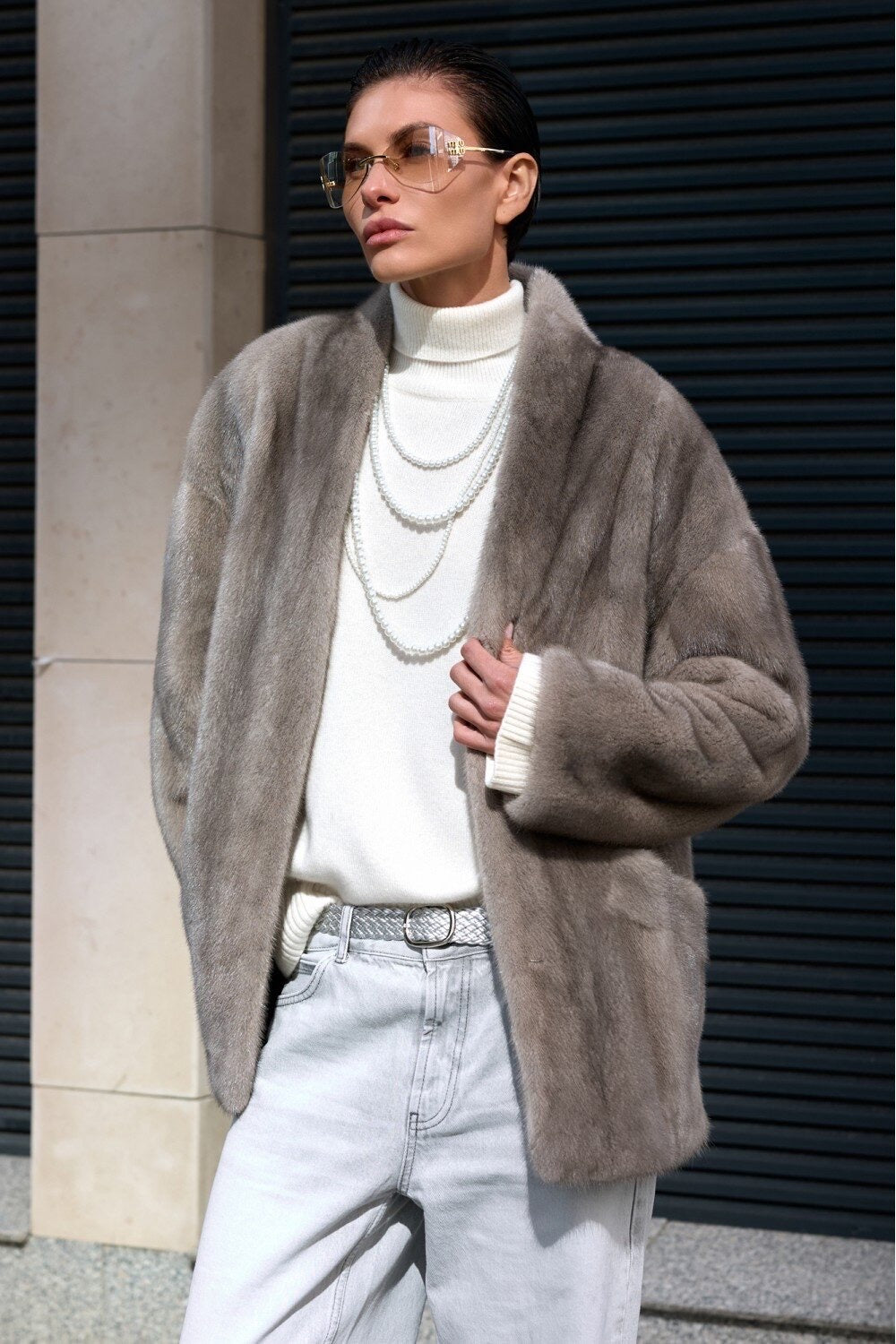 Celia Mink Jacket