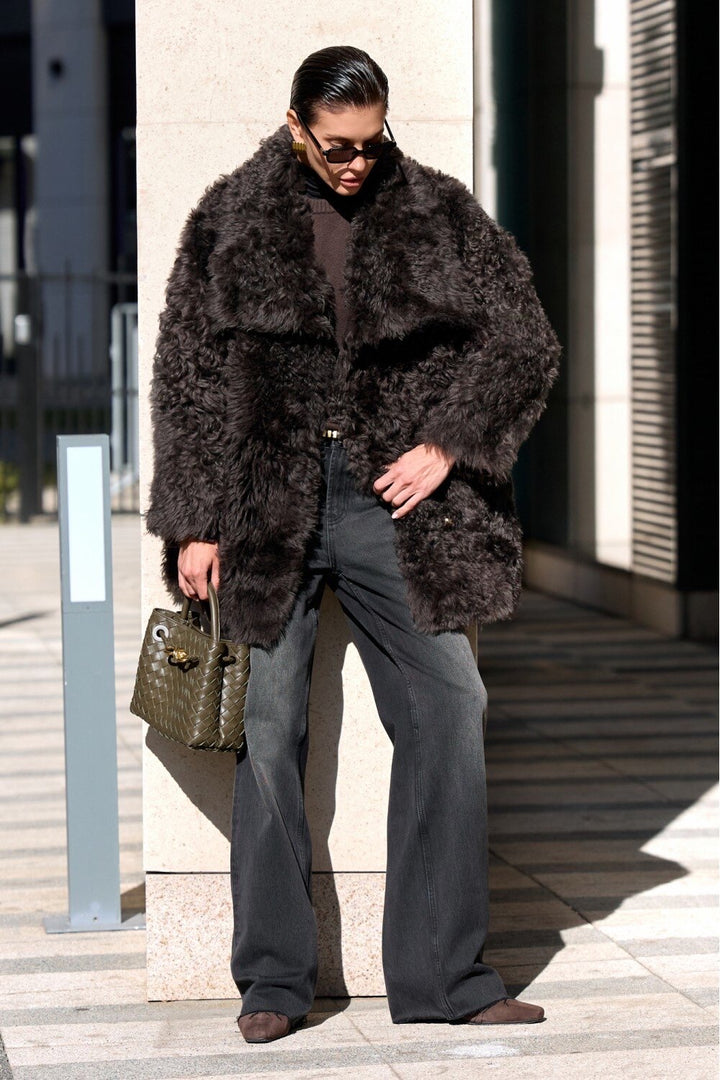 GABRIELLE Shearling Coat