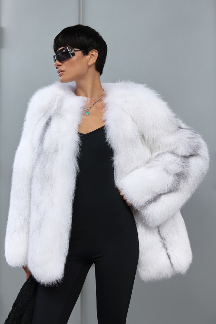 Aurora Fox Fur Coat