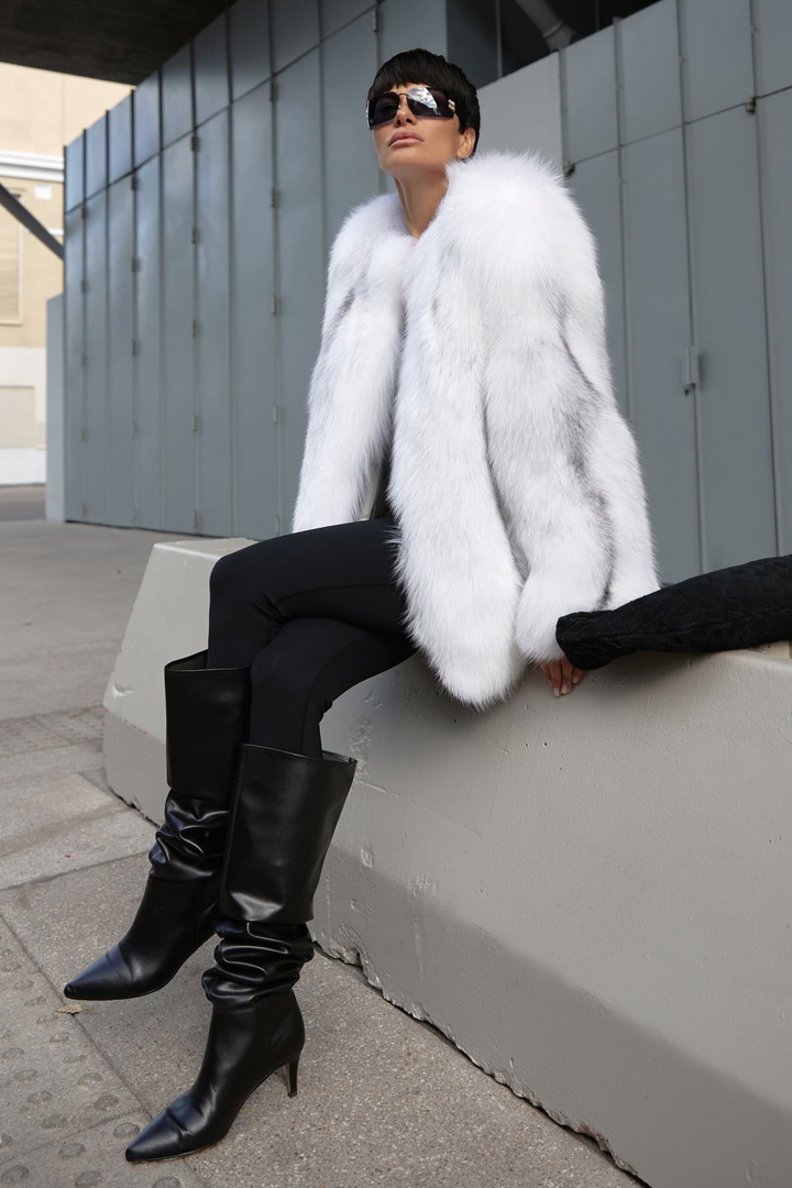 Aurora Fox Fur Coat