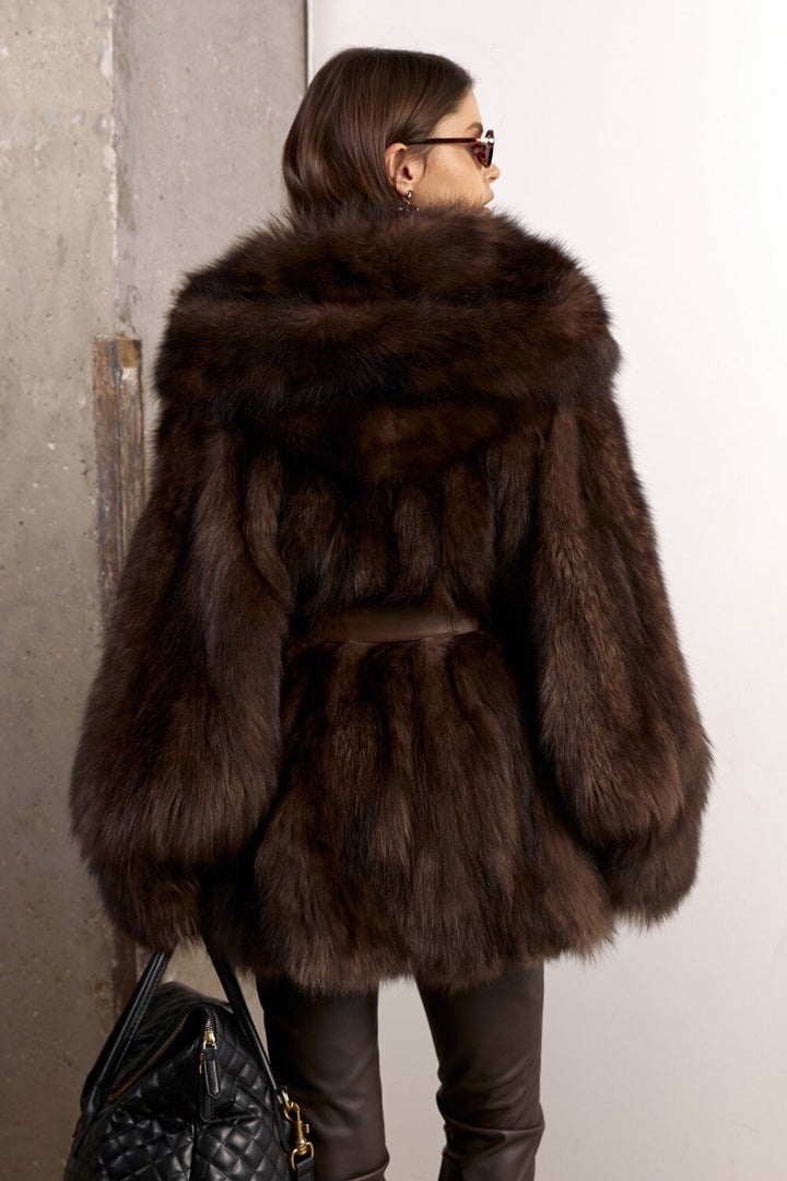 Amelie Fox Fur Coat