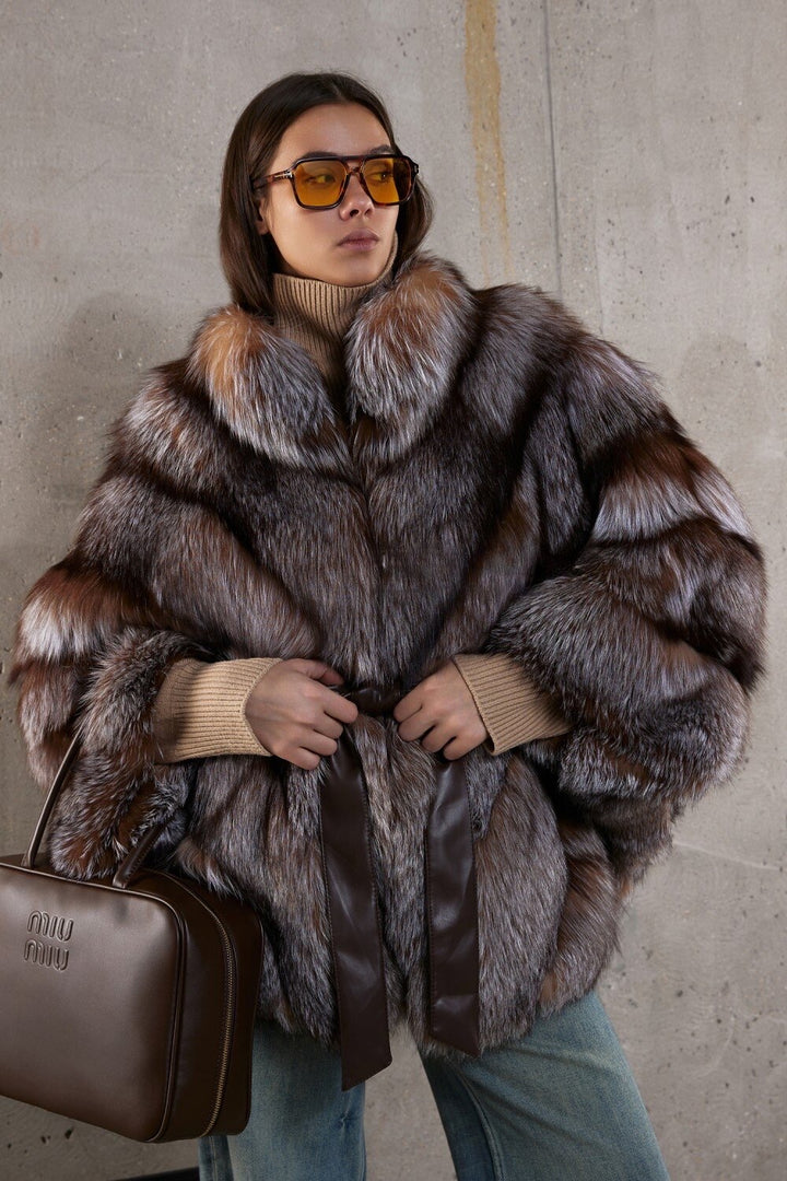 LARISSA Fox Fur Coat