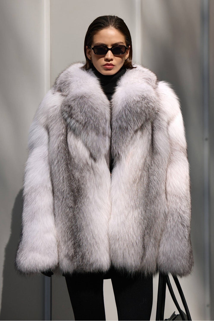 NAOMI Fox Fur Coat