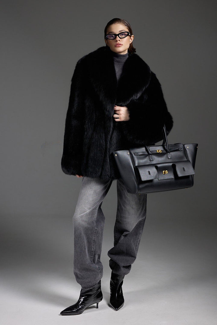 CORRIN Fox Fur Coat
