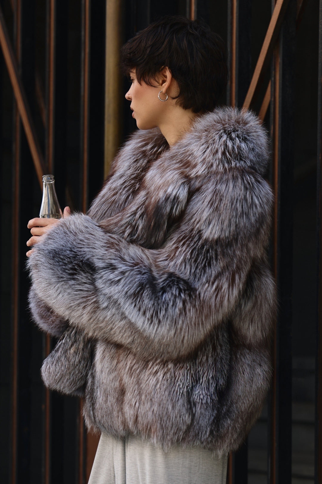 VICTORIA Fox Fur Coat