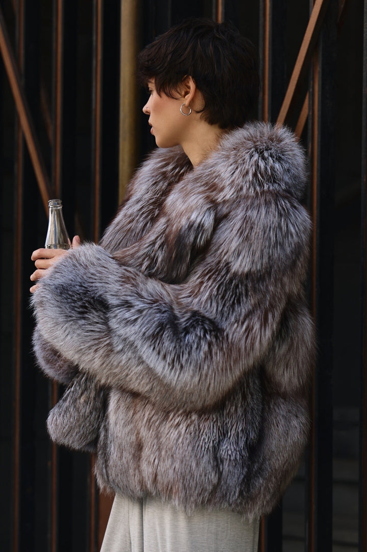 VICTORIA Fox Fur Coat
