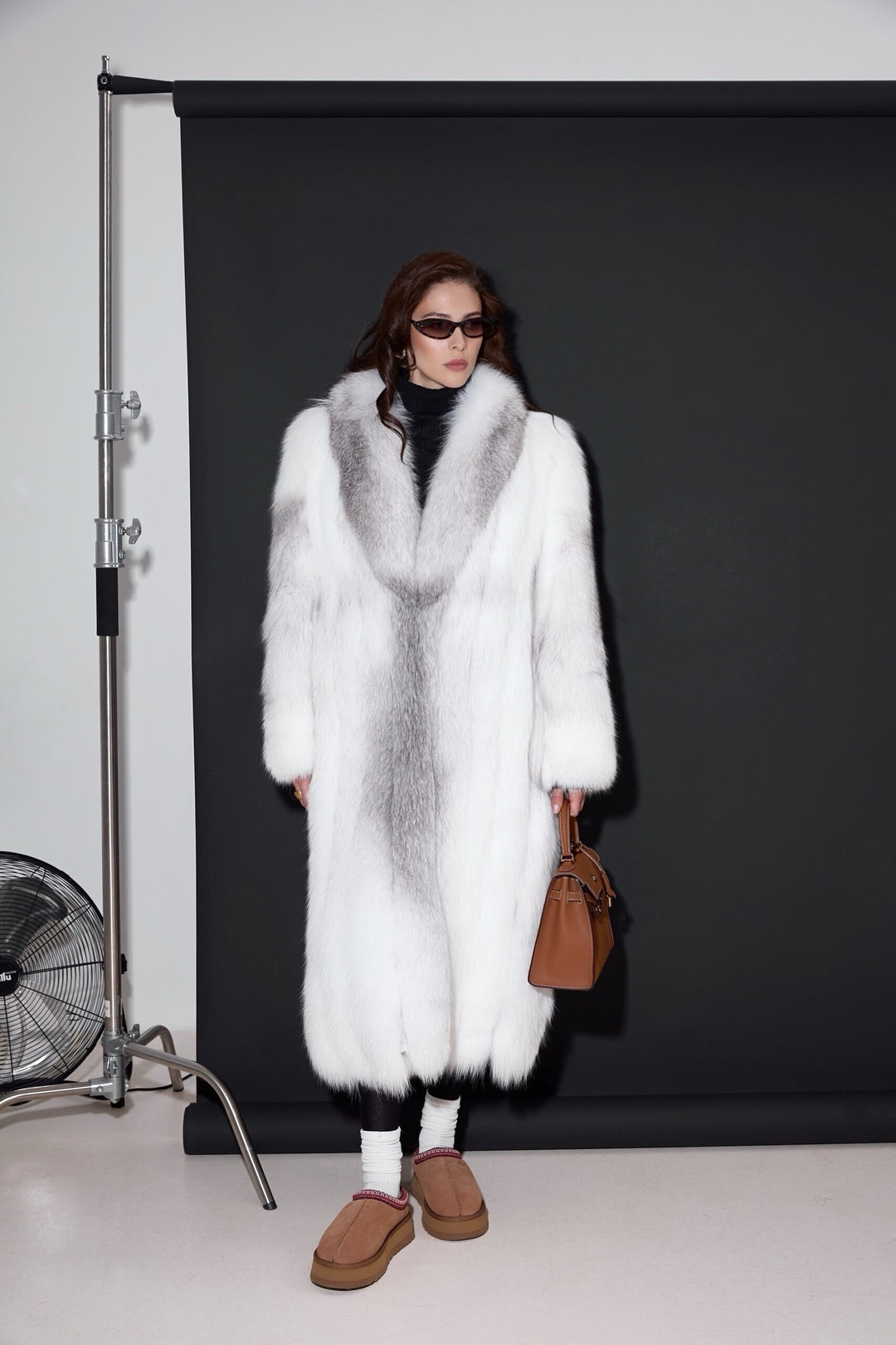 OLGA Fox Fur Coat