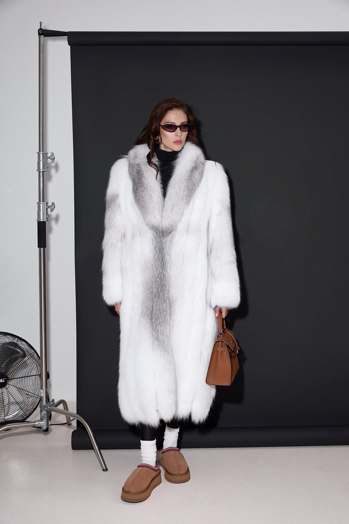 OLGA Fox Fur Coat