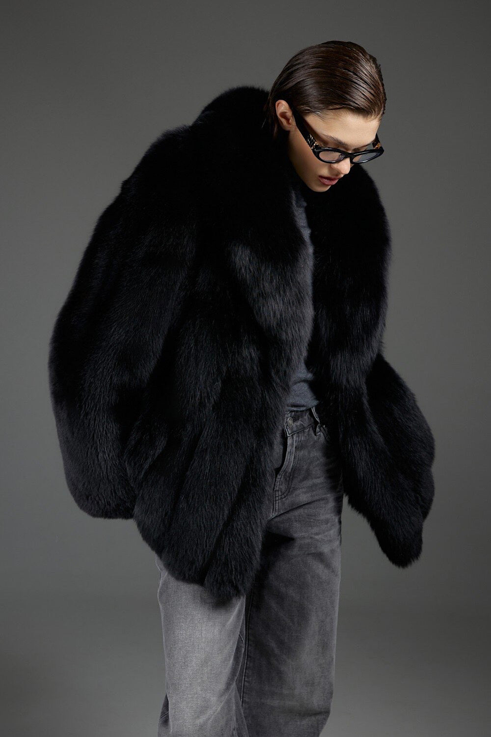 CORRIN Fox Fur Coat