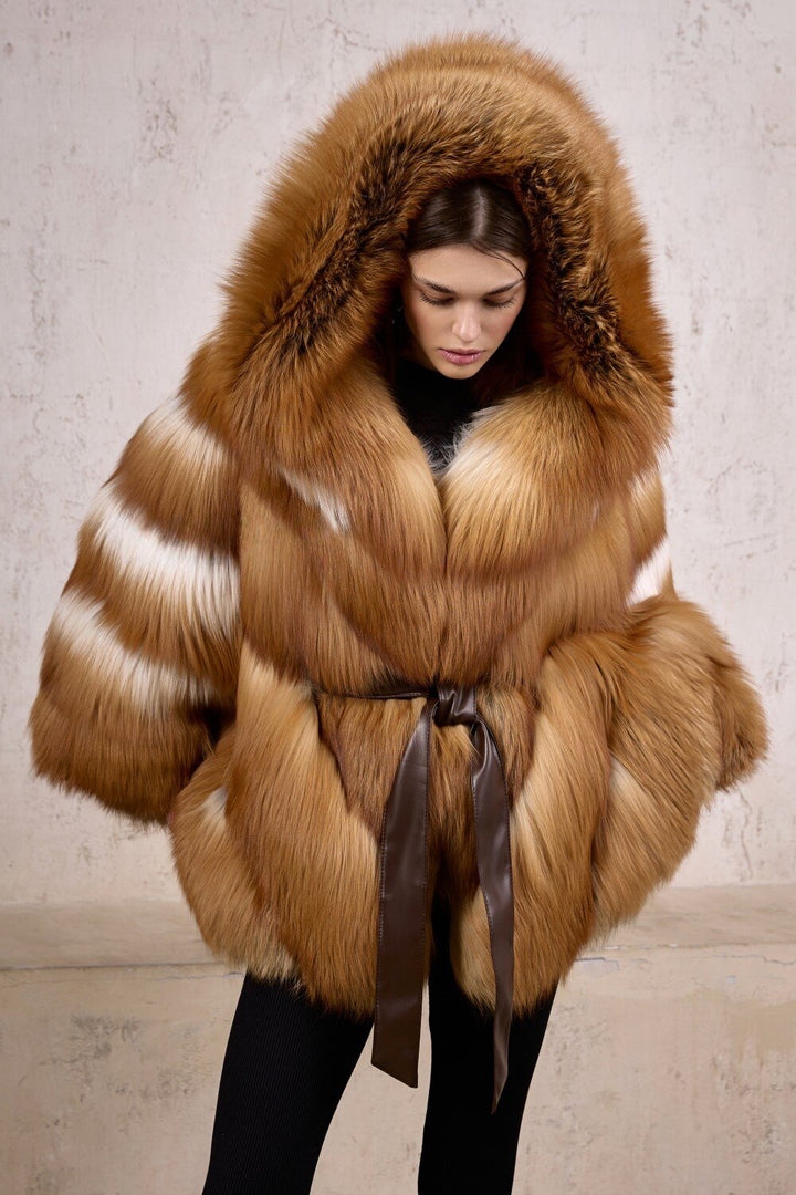Amelie Fox Fur Coat