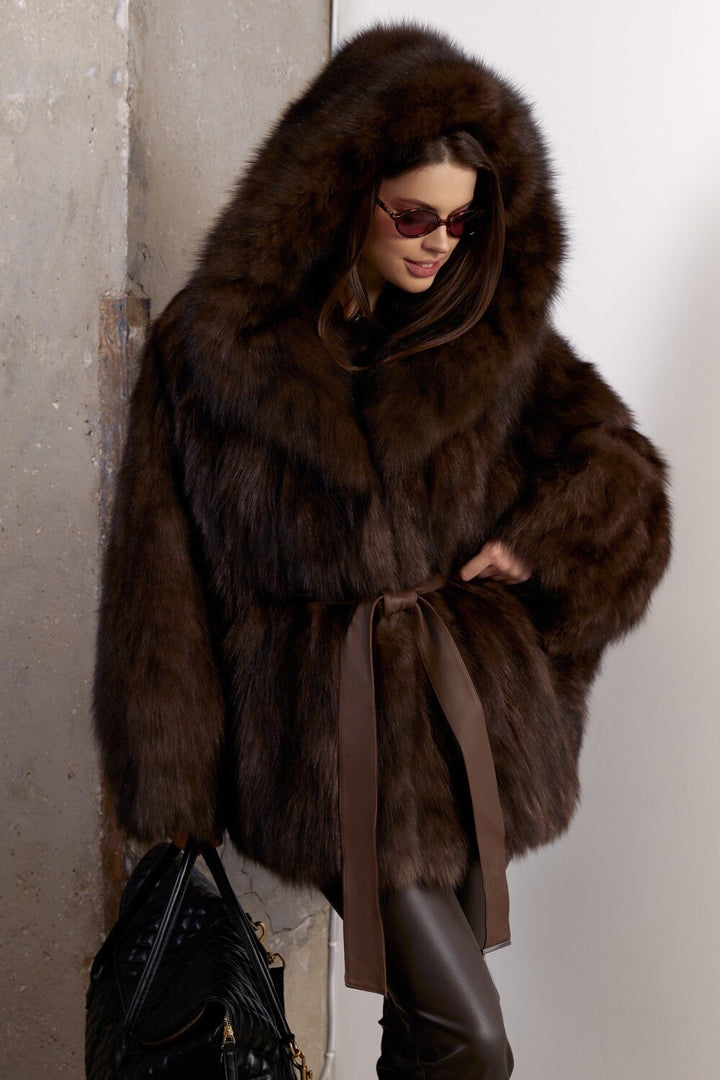 Amelie Fox Fur Coat