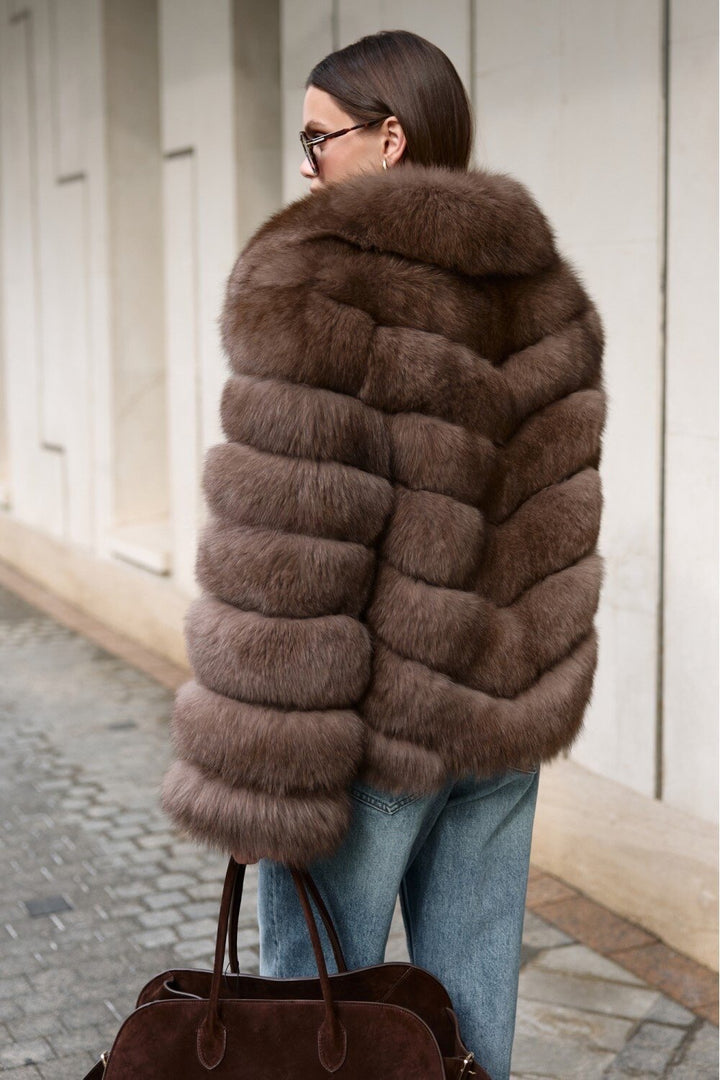 HEIDI Fox Fur Coat
