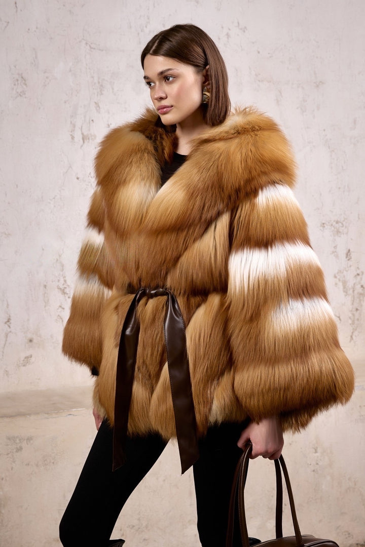 Amelie Fox Fur Coat