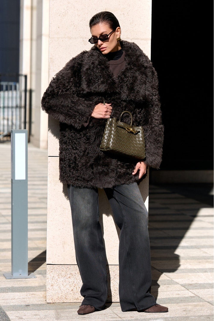 GABRIELLE Shearling Coat
