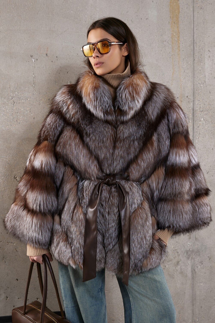 LARISSA Fox Fur Coat