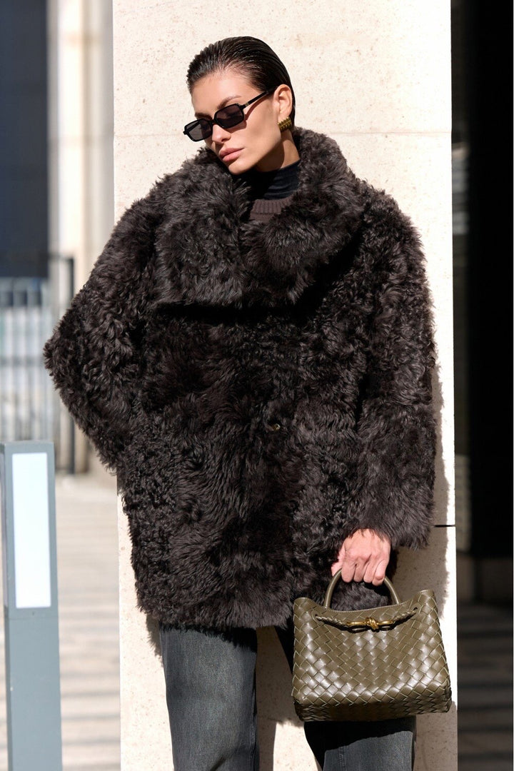 GABRIELLE Shearling Coat