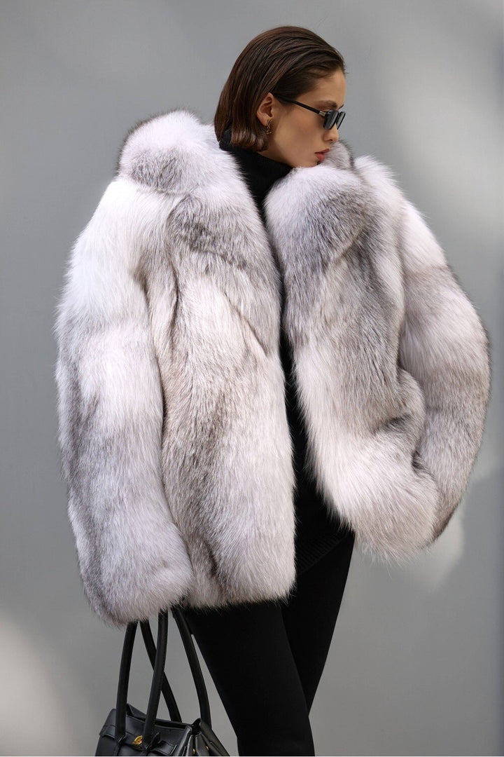 NAOMI Fox Fur Coat