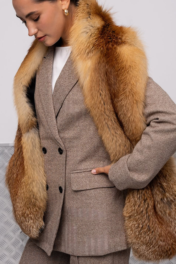 Fox Fur Scarf