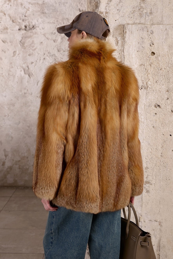 LOLA Fox Fur Coat