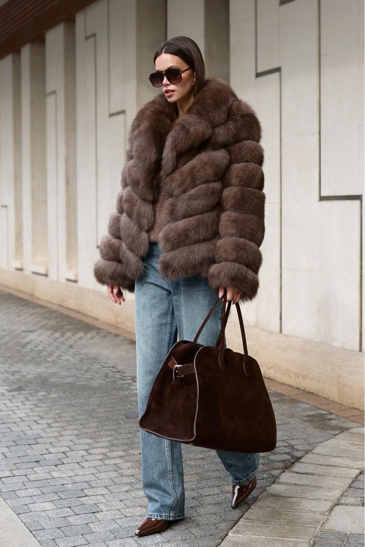 HEIDI Fox Fur Coat