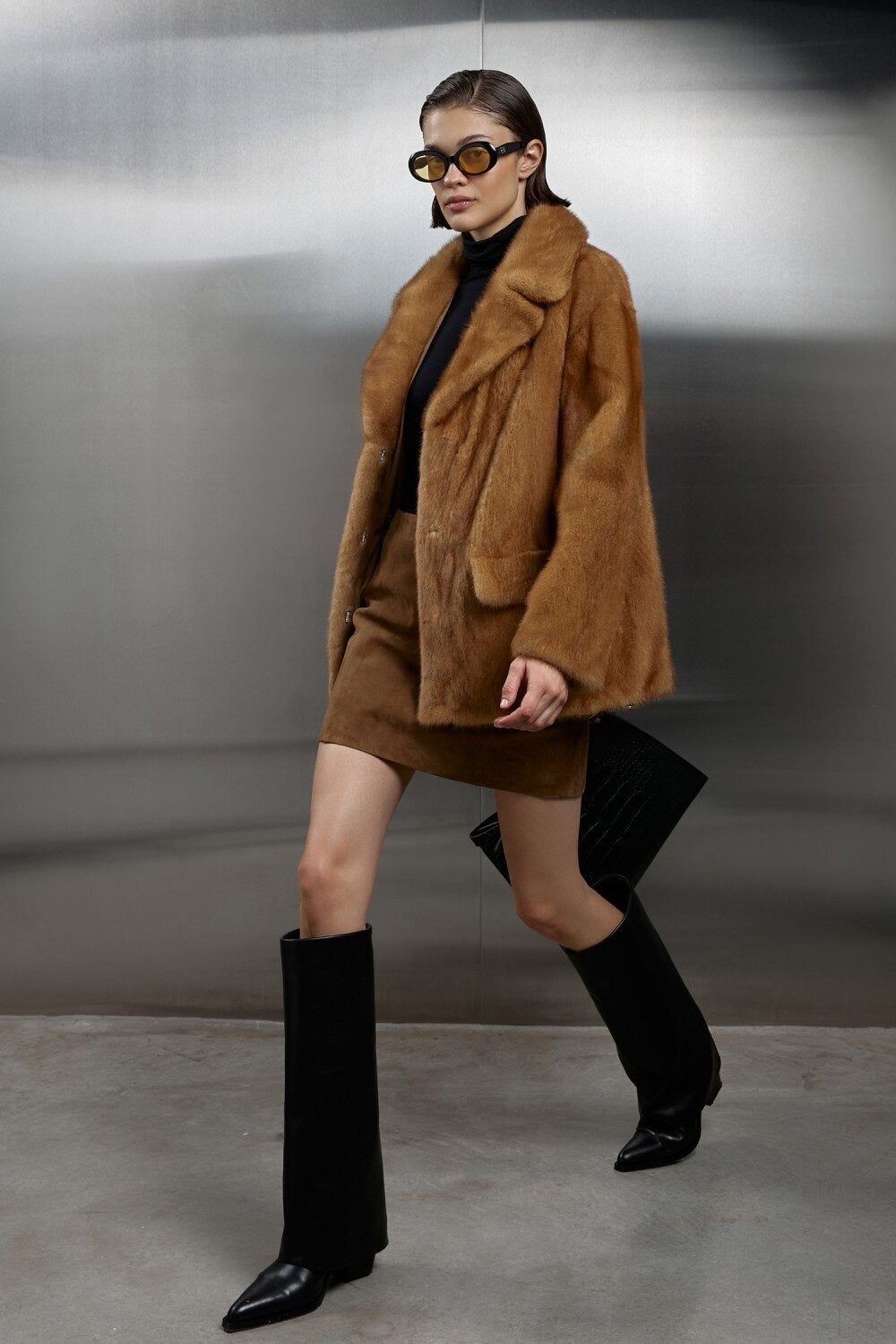 Linda Mink Jacket