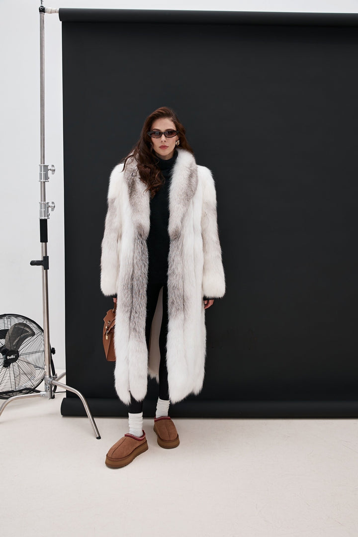 OLGA Fox Fur Coat