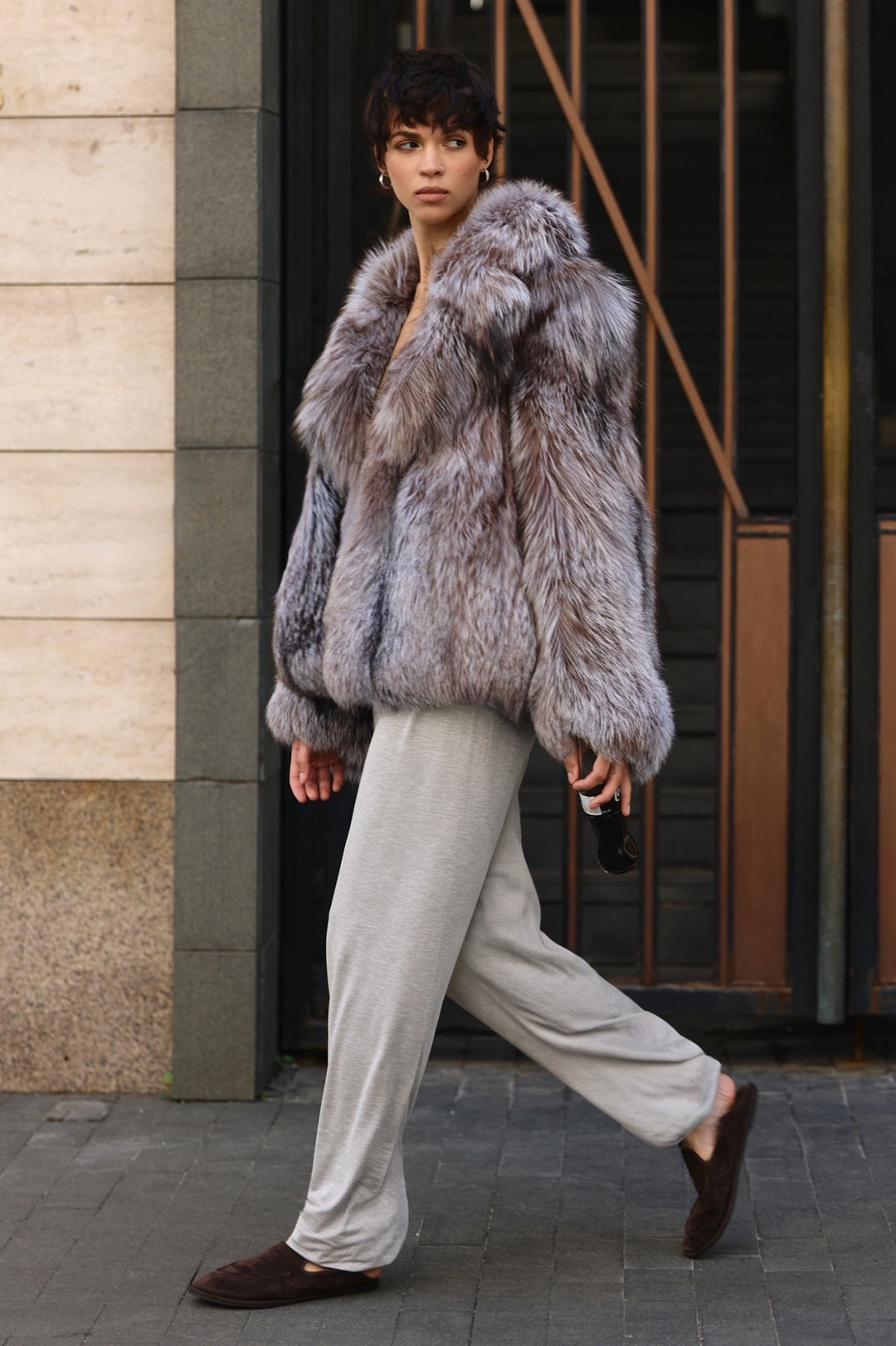 VICTORIA Fox Fur Coat