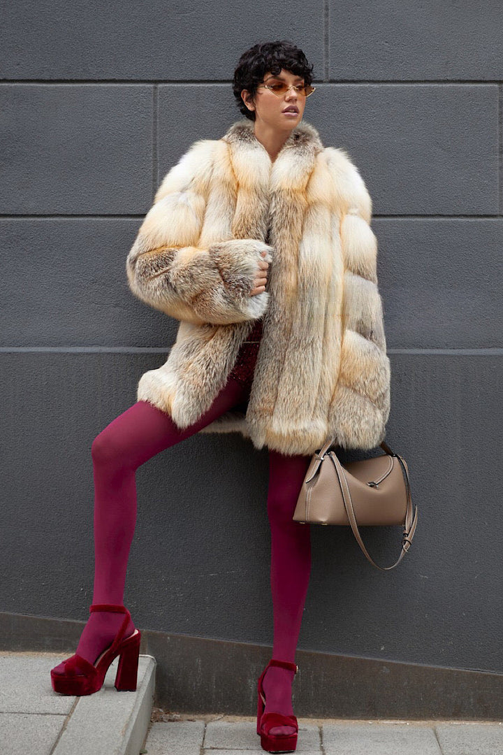 ERINA Fox Fur Coat