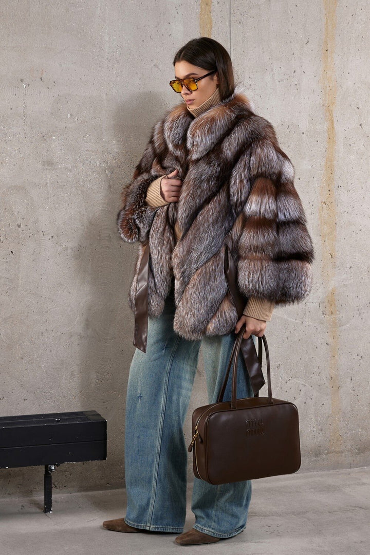 LARISSA Fox Fur Coat