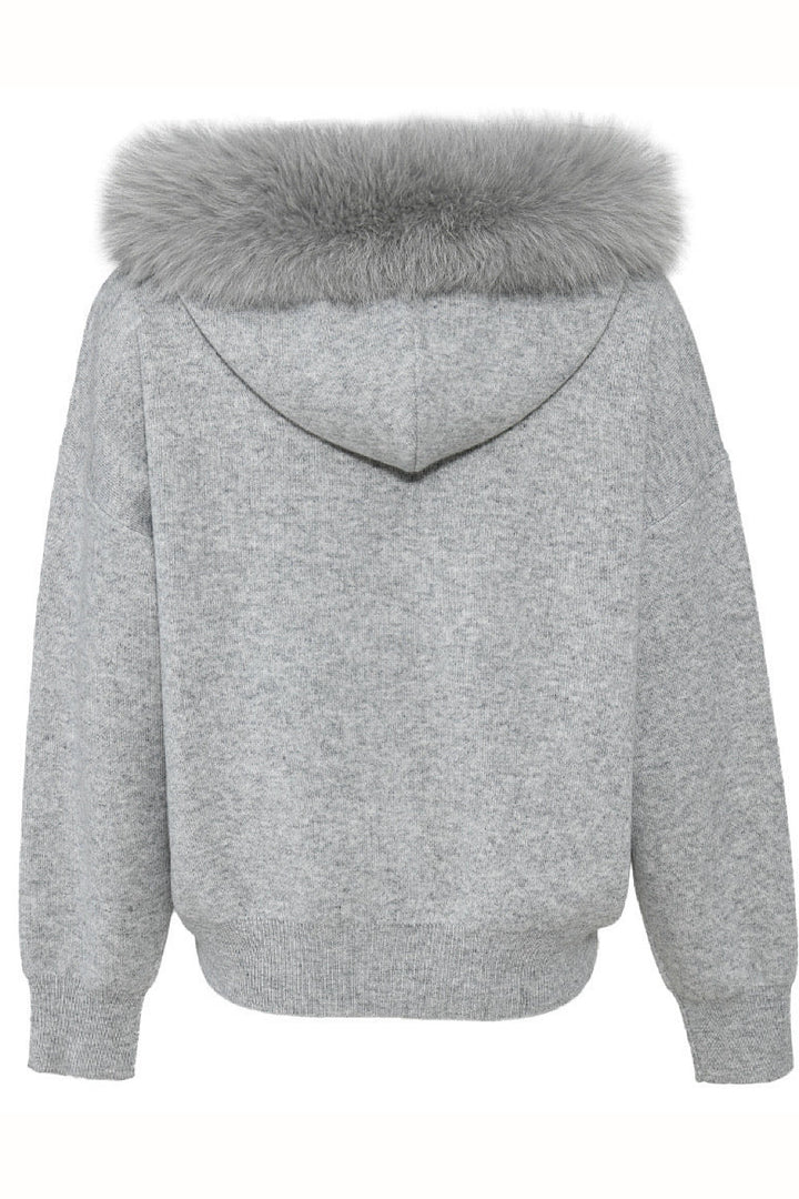 Grey Cashmere Tracksuit