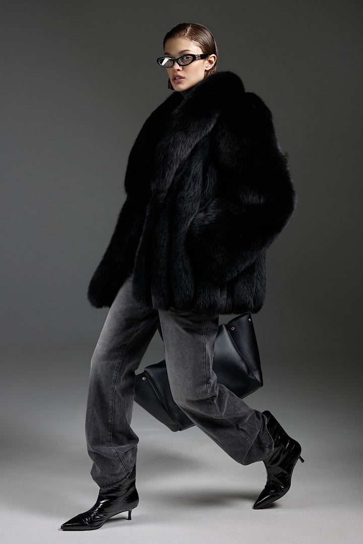 CORRIN Fox Fur Coat