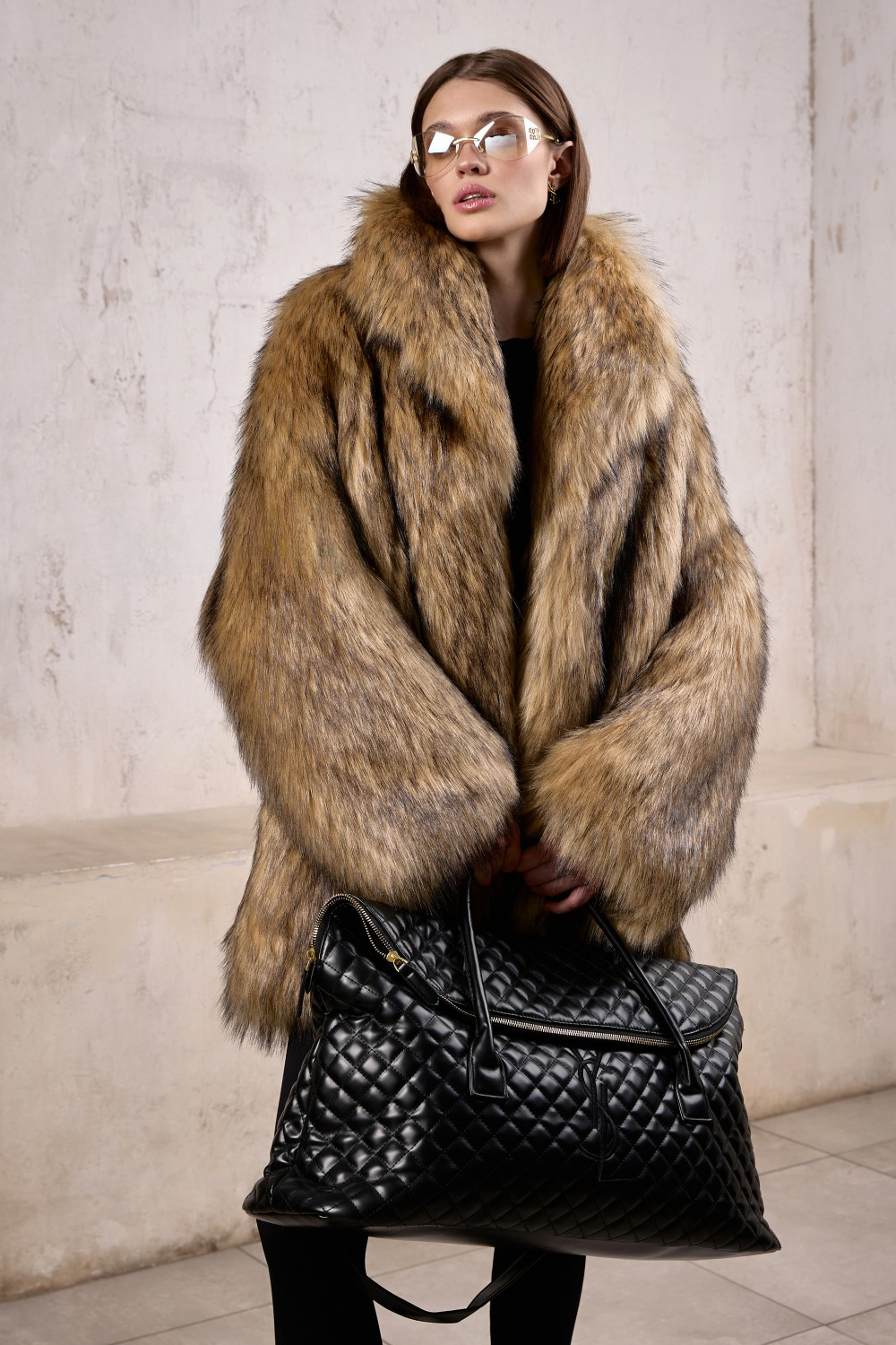 Amber Faux Fur Coat