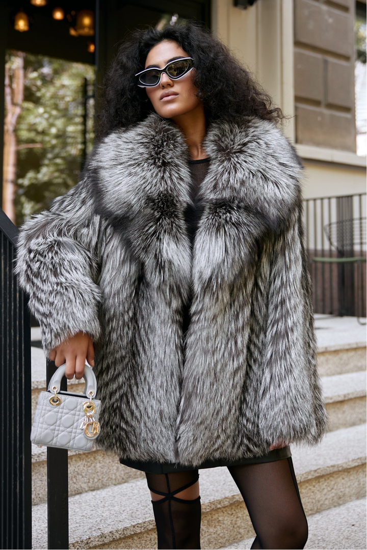 NUILA Fox Fur Coat
