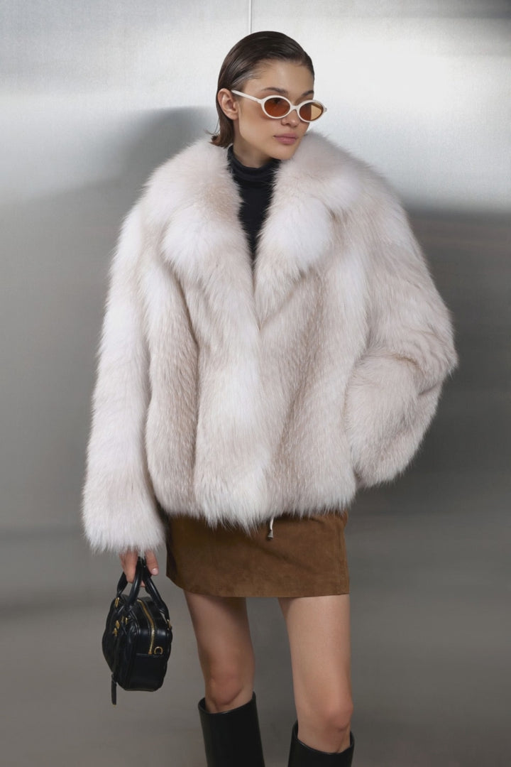 Femke Fox Fur Coat